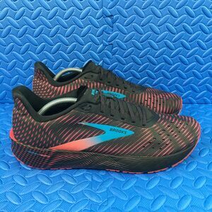 Brooks Hyperion Tempo Mens Running Shoes Black Pink Athletic Sneaker Size 12B